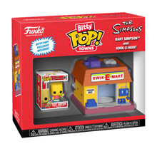 Load image into Gallery viewer, Funko Bitty Pop Town - Kwik-E-Mart and Bart Simpson
