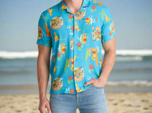 Load image into Gallery viewer, Simpsons Safari Button Up Shirt
