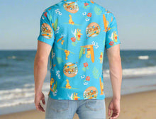 Load image into Gallery viewer, Simpsons Safari Button Up Shirt

