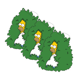 Homer in the Hedges Air Freshener