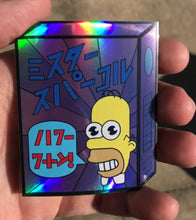 Load image into Gallery viewer, Mr. Sparkle Holographic sticker v2.0
