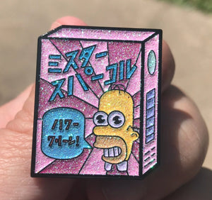 Mr. Sparkle Box pin