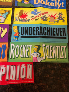 The Simpsons Bumper Stickers