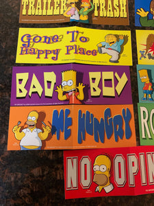 The Simpsons Bumper Stickers