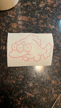Load image into Gallery viewer, Blinky Fish Vinyl Decal / Sticker
