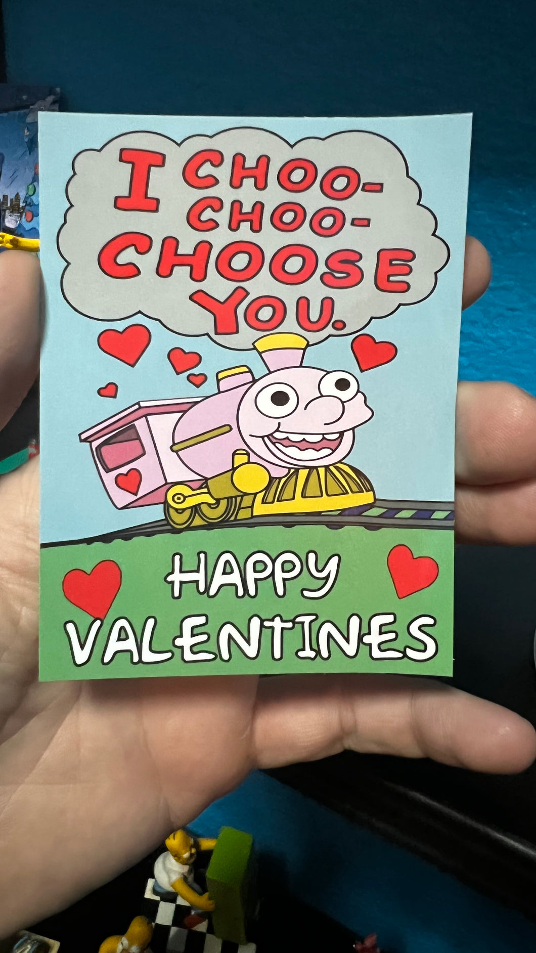 I Choo Choo Choose You Sticker