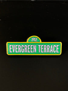 742 Evergreen Terrace Pin