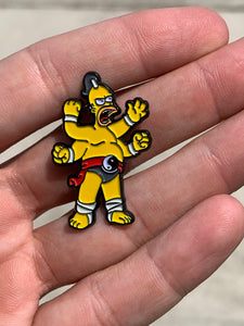 Homer Goro Mortal Kombat Pin