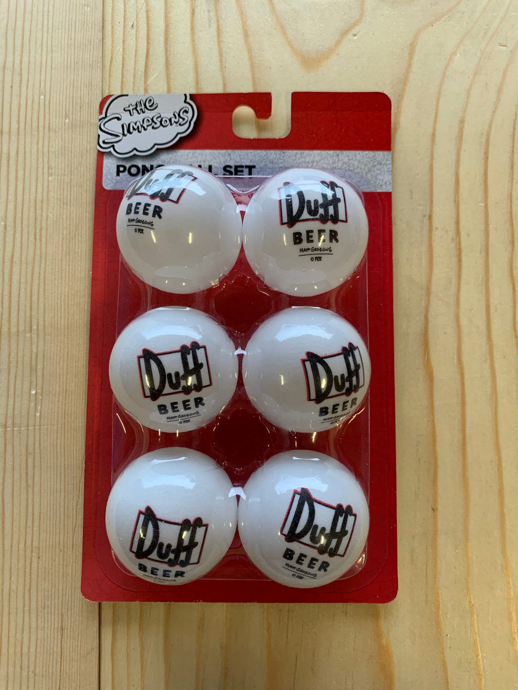 Duff Beer Ping Pong Balls