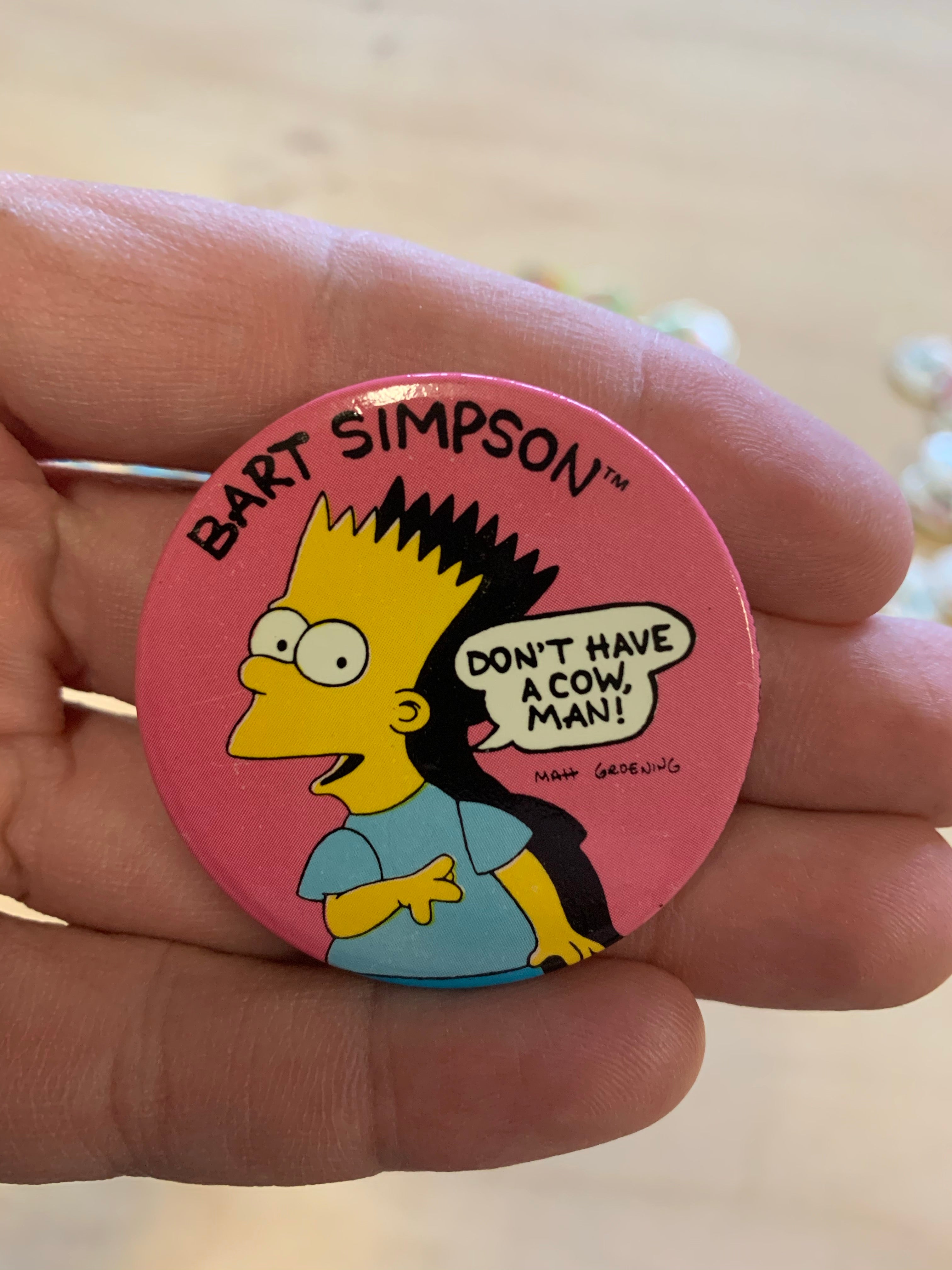 Bart Simpson Dont Have A Cow Man